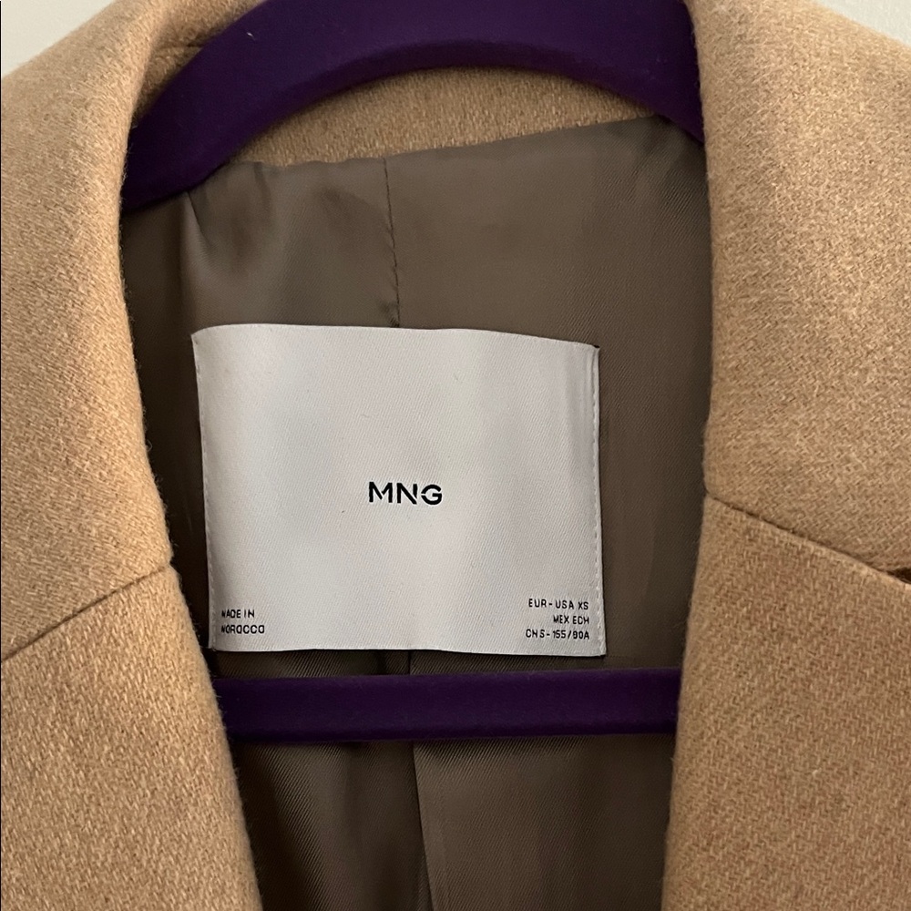 Mango Women's Camel Trench Coat - Worn ONCE! - Picture 3 of 5